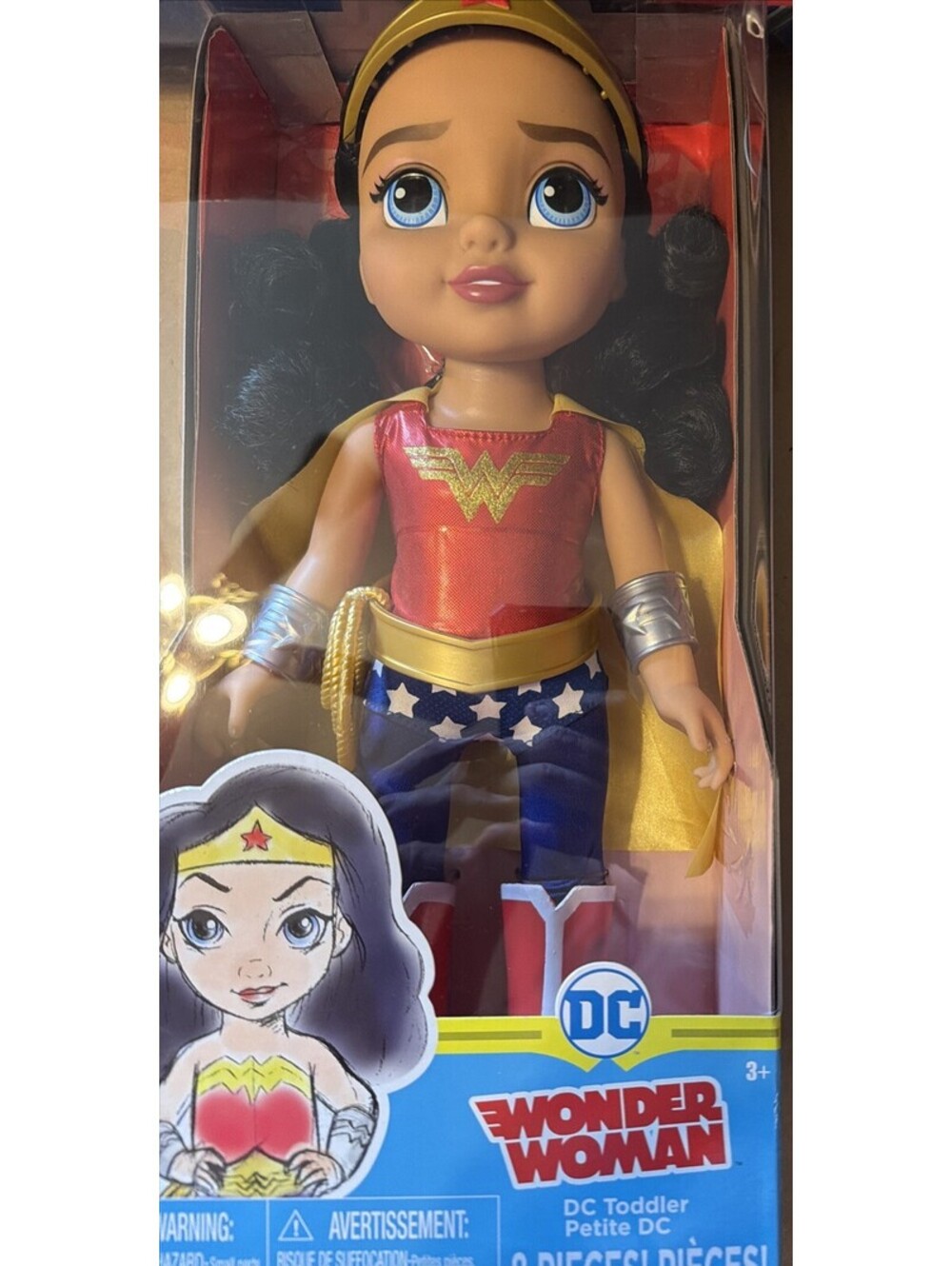 2017 DC Toddler Wonder Woman Super Hero Doll 14"